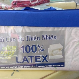 Gối Cao Su Thiên Nhiên Happy Nice Loại Oval